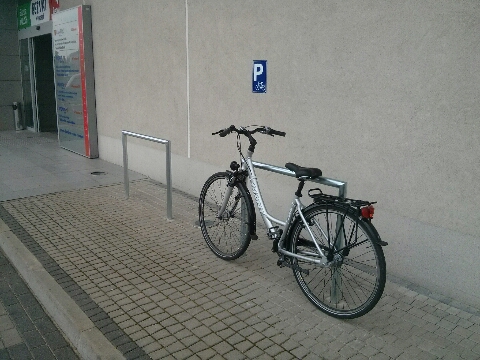 Radom. Stojaki rowerowe, Impero, bicycle parking rack