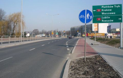 Radom. Najszersza droga dla rowerów w Polsce